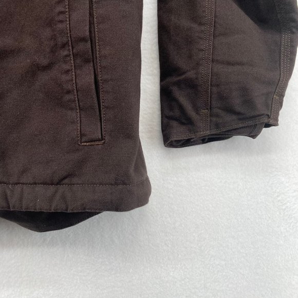 Carhartt Women's Caldwell Brown Full Swing Hooded Zip-up Jacket XL (16/18) NWT - Picture 3 of 12